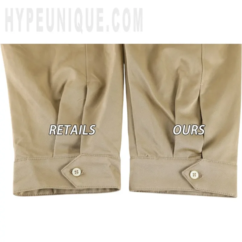 The sleeves of the clothes