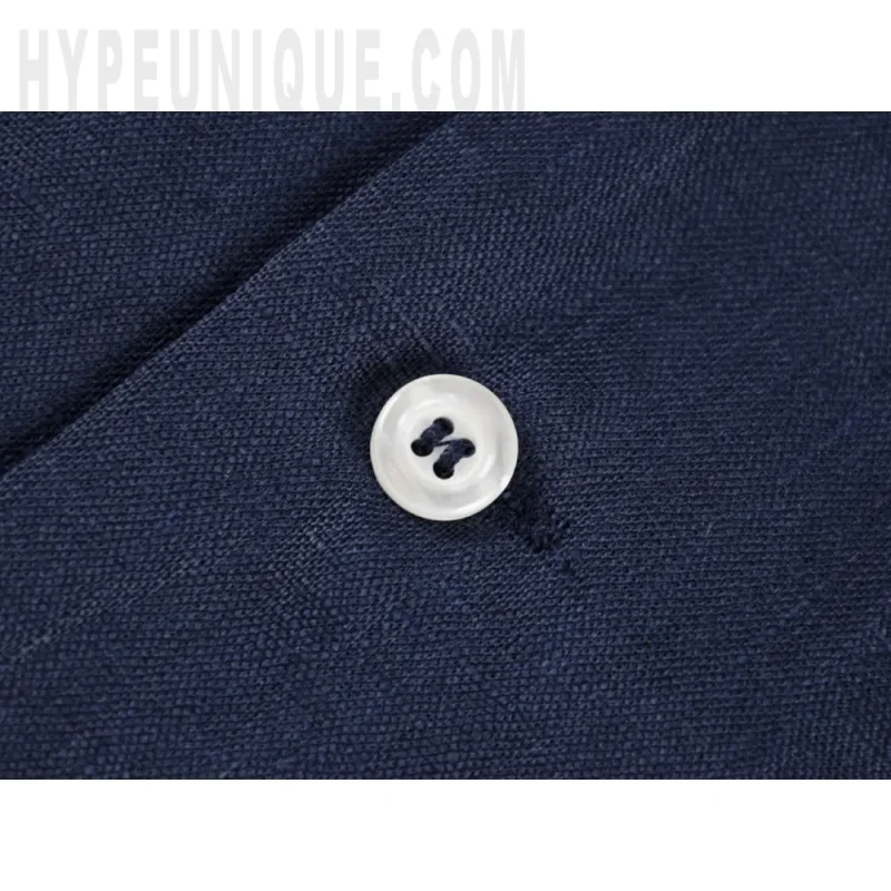 Close-up of clothing button details