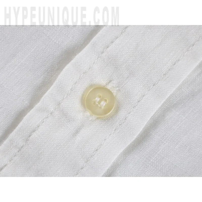 Close-up of clothes button details