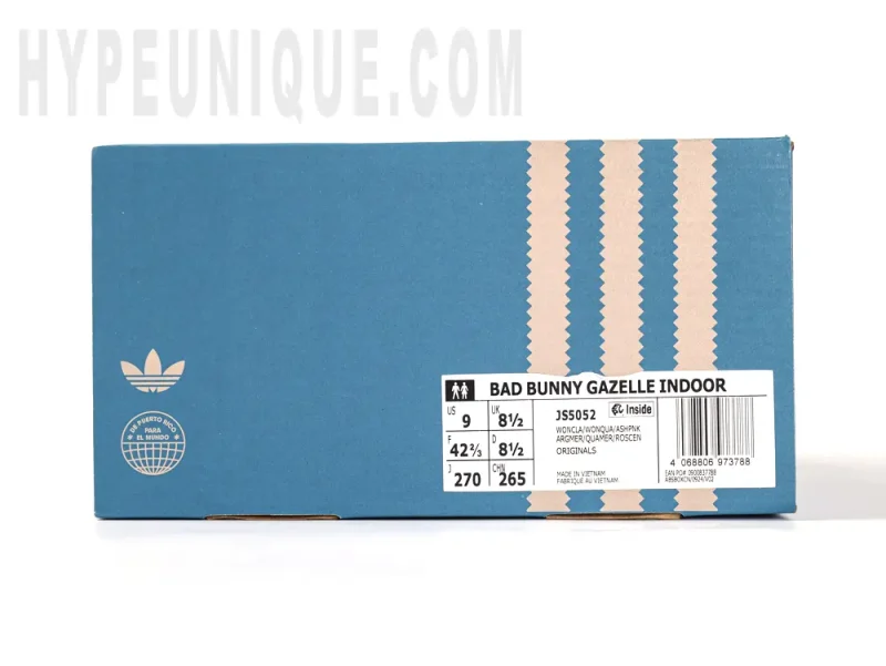 the blue shoe box