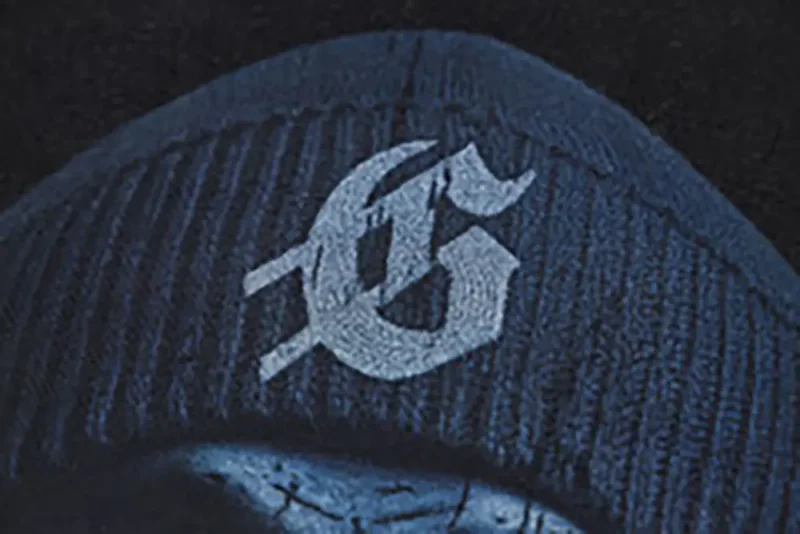 Printed graphic on the front of the clothes
