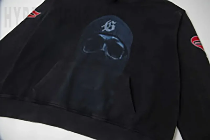 Printed graphic on the front of the clothes