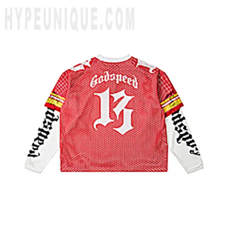 Godspeed Skull Mesh Jersey Shirt