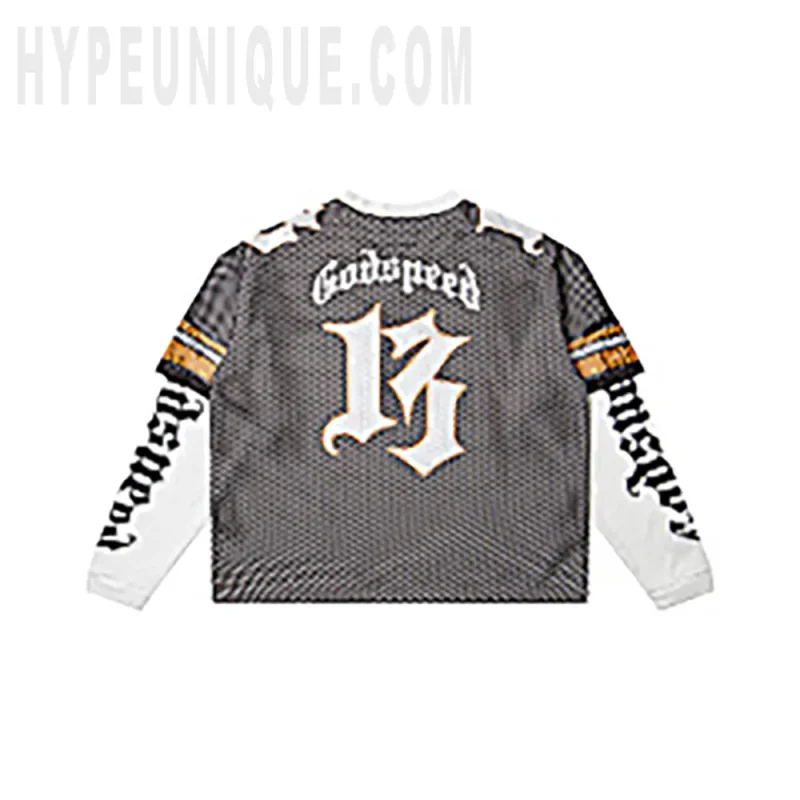 Godspeed Skull Mesh Jersey Shirt
