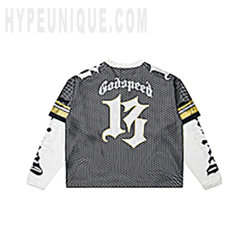 Godspeed Skull Mesh Jersey Shirt