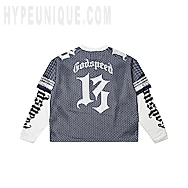 Godspeed Skull Mesh Jersey Shirt