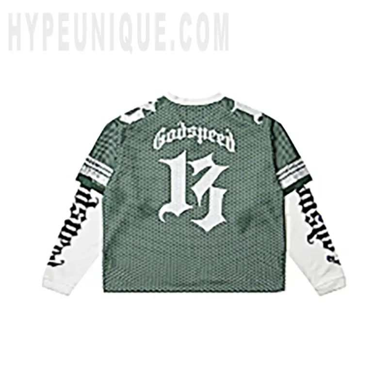 Godspeed Skull Mesh Jersey Shirt
