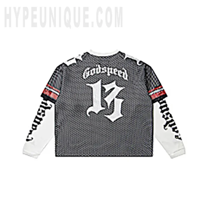 Godspeed Skull Mesh Jersey Shirt