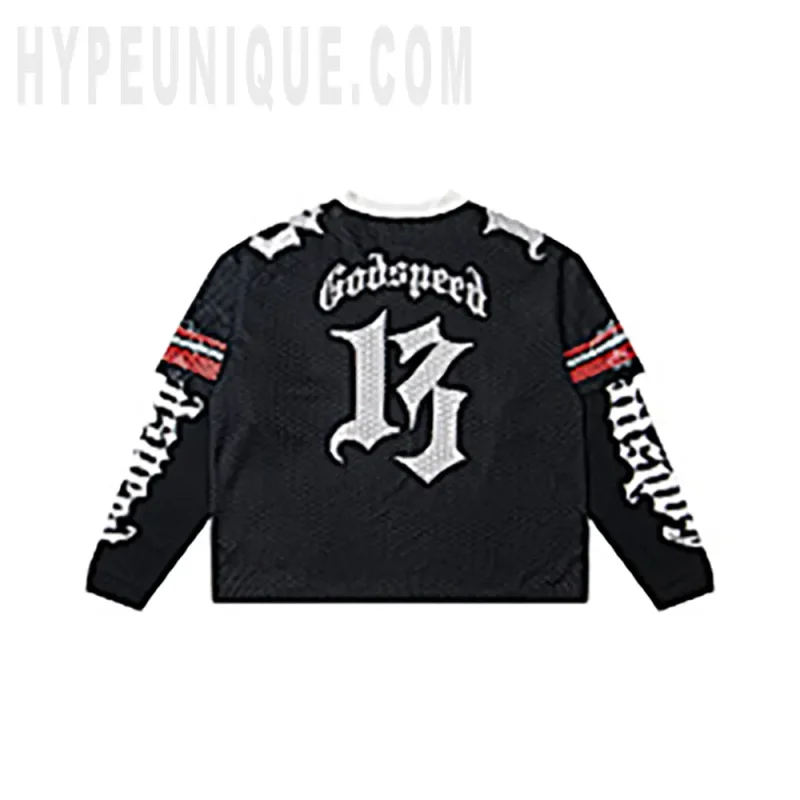 Godspeed Skull Mesh Jersey Shirt