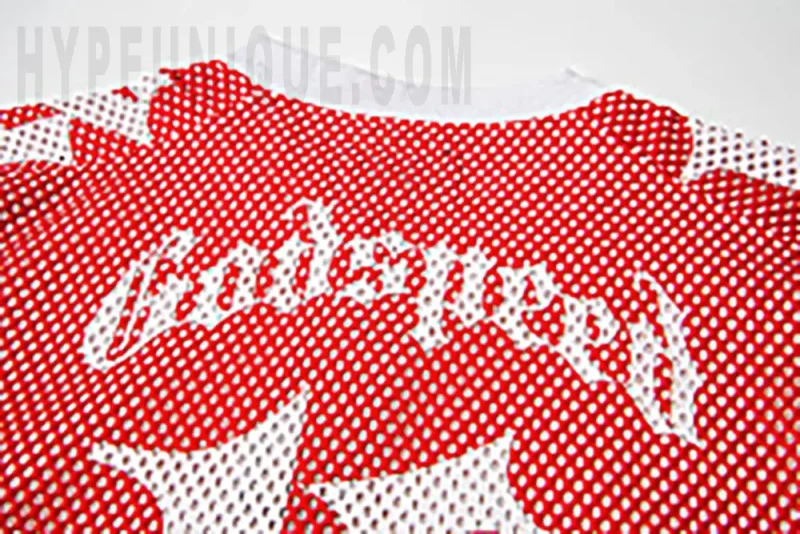 Printed graphic on the front of the clothes