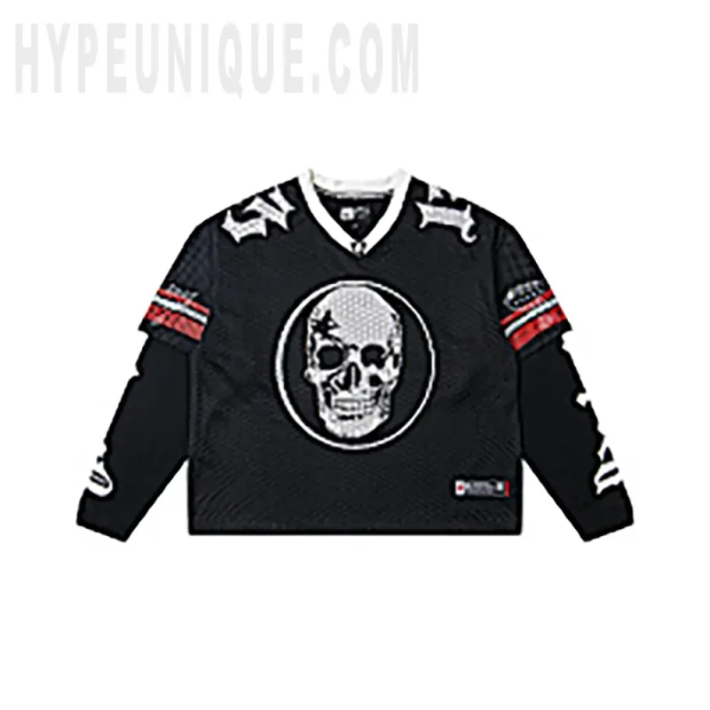 Godspeed Skull Mesh Jersey Shirt