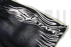 Printed graphic on the front of the shorts