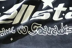 Printed graphic on the front of the clothes