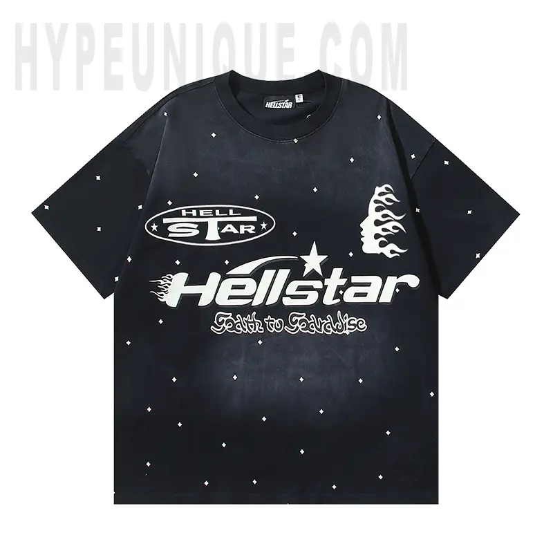 Hellstar Flame Face Graphic T-Shirt
