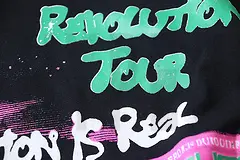 Printed graphic on the front of the clothes