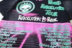 Printed graphic on the front of the clothes
