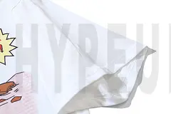 The sleeves of the clothes