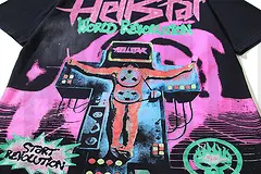 Printed graphic on the front of the clothes