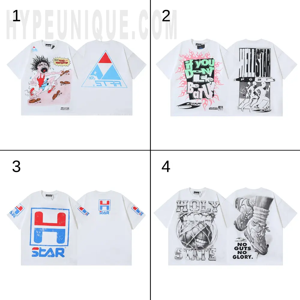 Hellstar Graphic Street T-shirt Collection