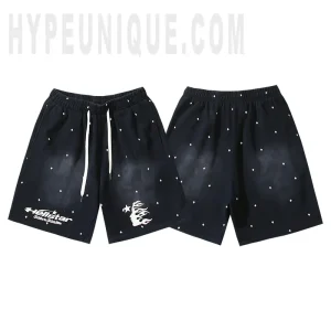 Hellstar Starry Flame Face Shorts