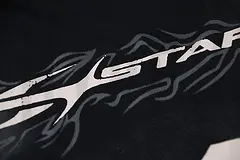 Printed graphic on the front of the clothes