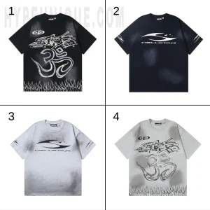 Hellstar Studios Flame Symbol T-Shirt Collection