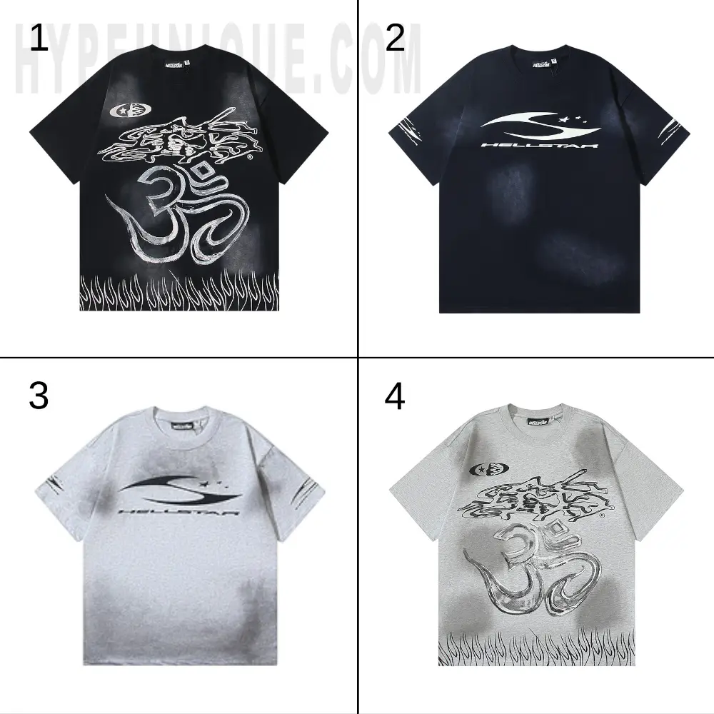 Hellstar Studios Flame Symbol T-Shirt Collection
