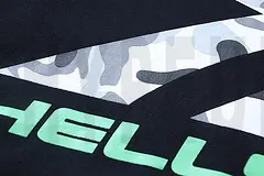 Printed graphic on the front of the clothes