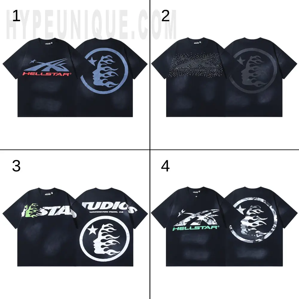 Hellstar Studios Logo Graphic T-Shirt Collection