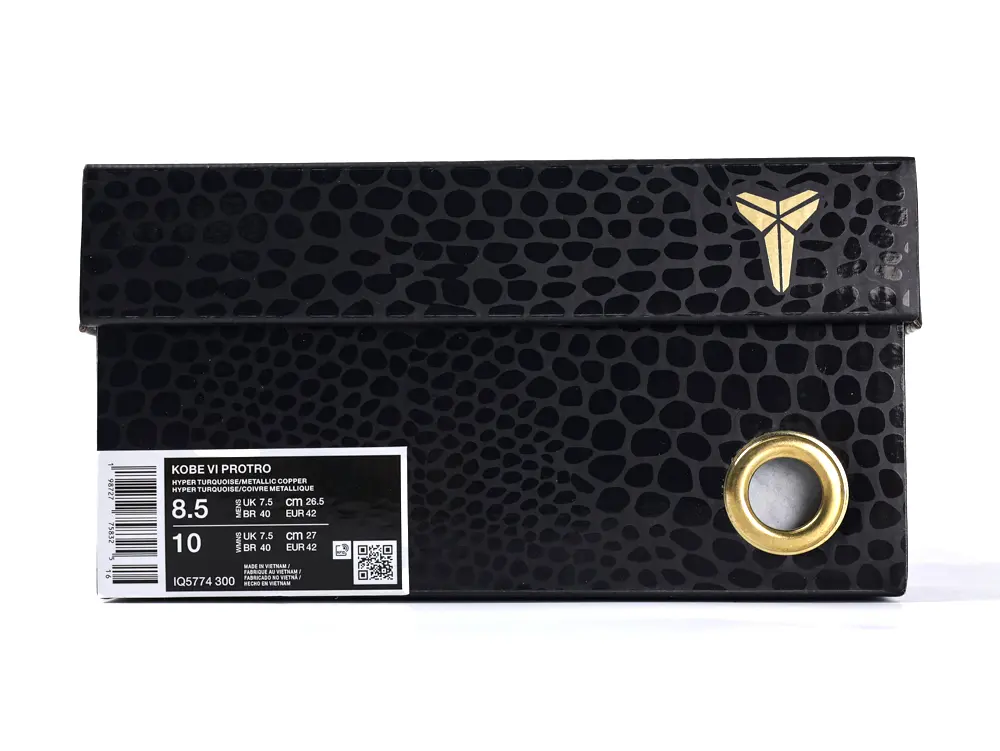Snake scale shoe box