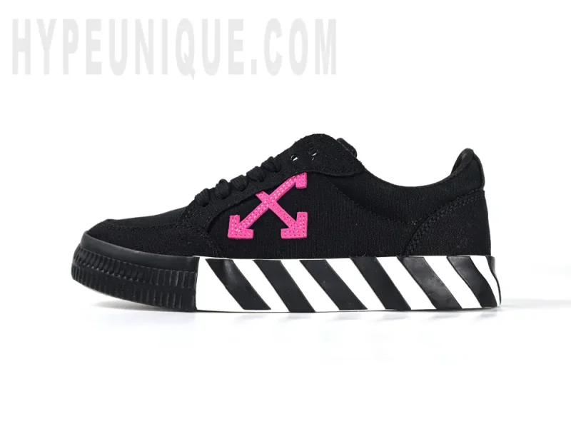 OFF-WHITE Vulc Low Black Fuchsia - Image 3