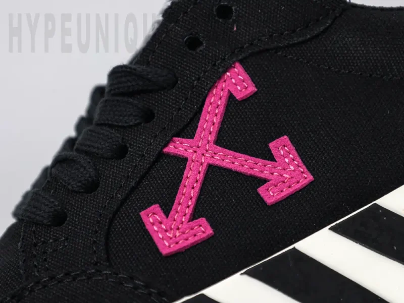 the purple off white logo