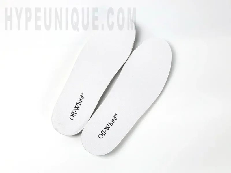 the white insole