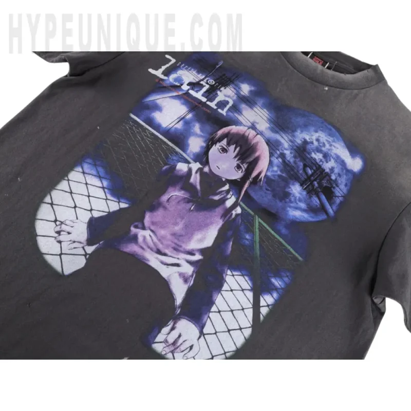 Printed graphic on the front of the clothes