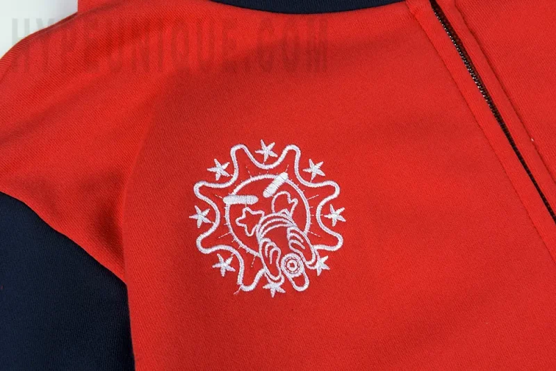 Glo Gang's classic logo on the right chest