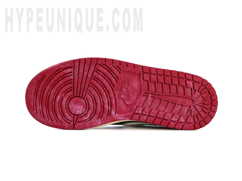 ther red outsole