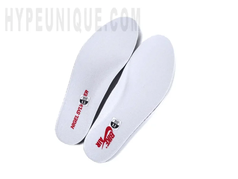 the white insole