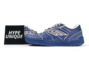 Men's Hamptons Worn-out Sneaker in Dark Blue