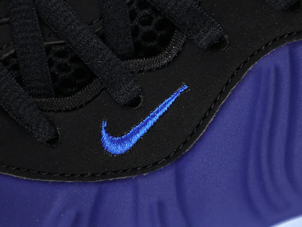 the blue swoosh