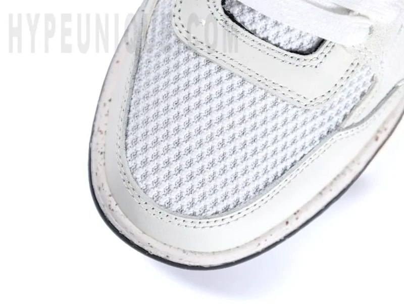 the white toe box