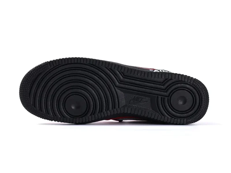 the black outsole