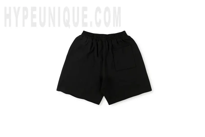 Sp5der Beluga Outline Sweatshort Black back view