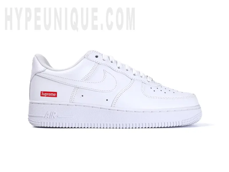 Front view of the outside of the right shoe