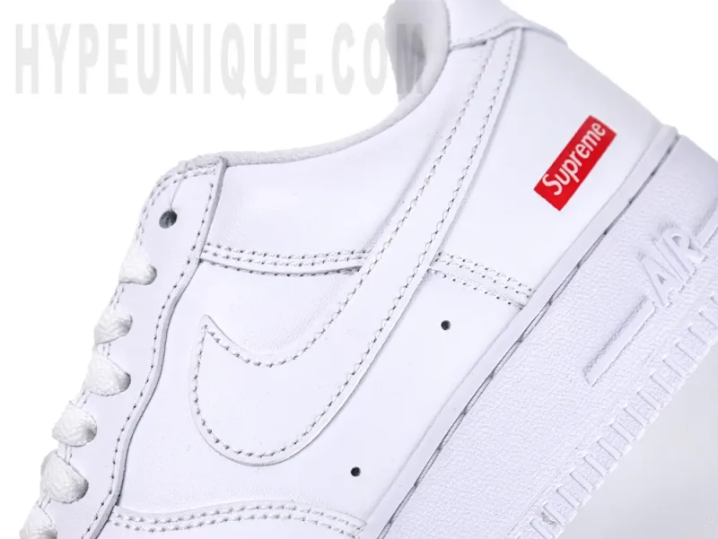 the white swoosh