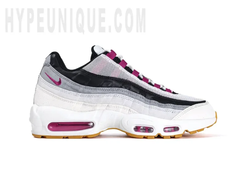 Front view of the inside of the left shoe