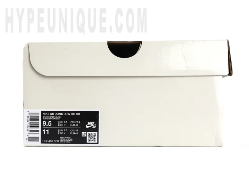 the white shoe box