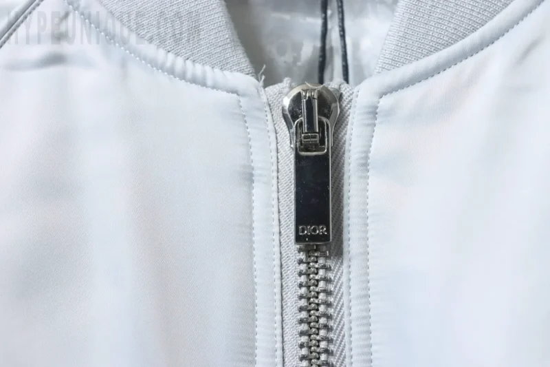 silver zipper