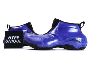 B Basketball Sneaker Metallic Blue