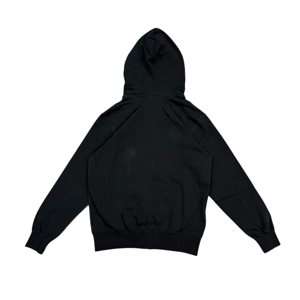 the black back view