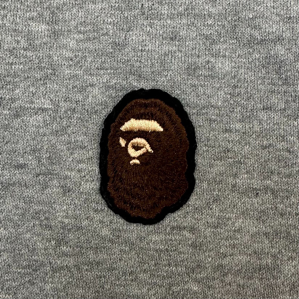 The Bape embroidery pattern